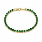 Emerald Royale Tennis Bracelet