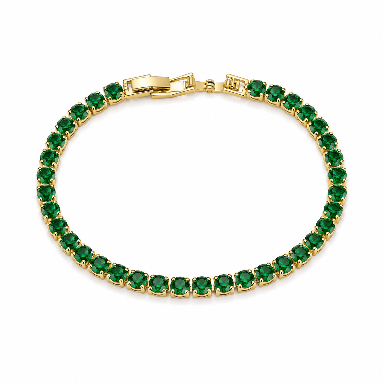 Emerald Royale Tennis Bracelet