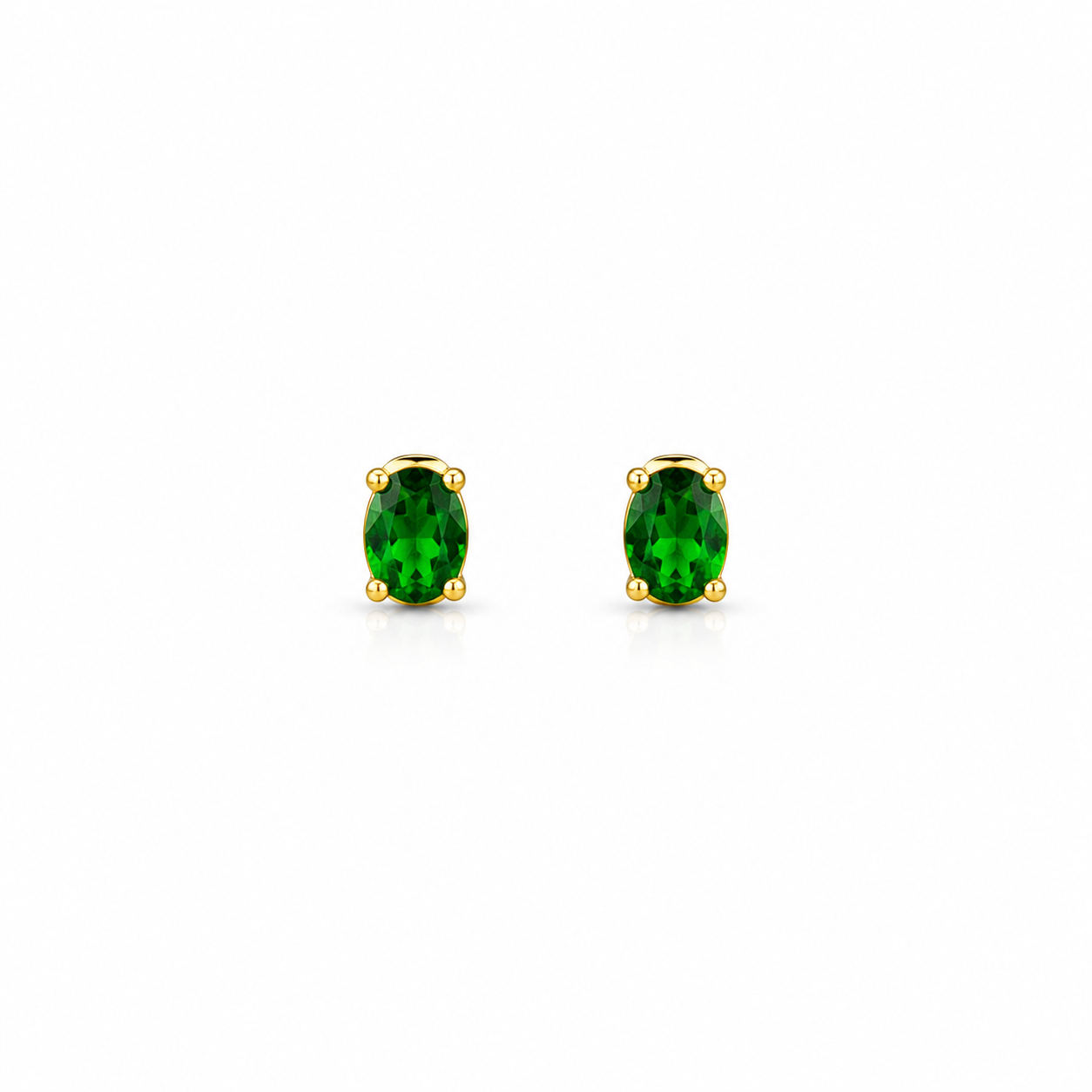 Elysian Emerald Studs