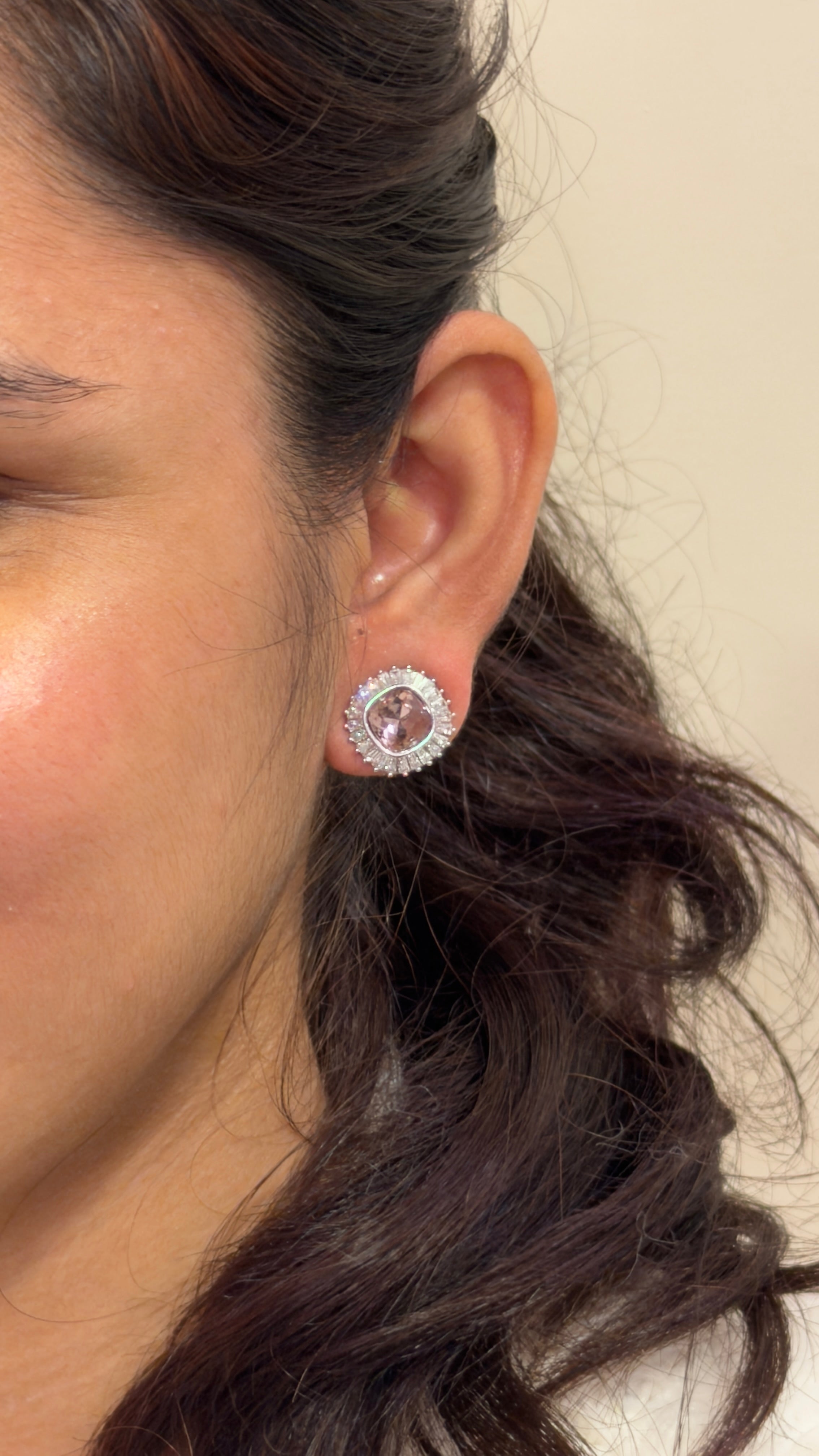 Twilight Radiance Stud Earrings