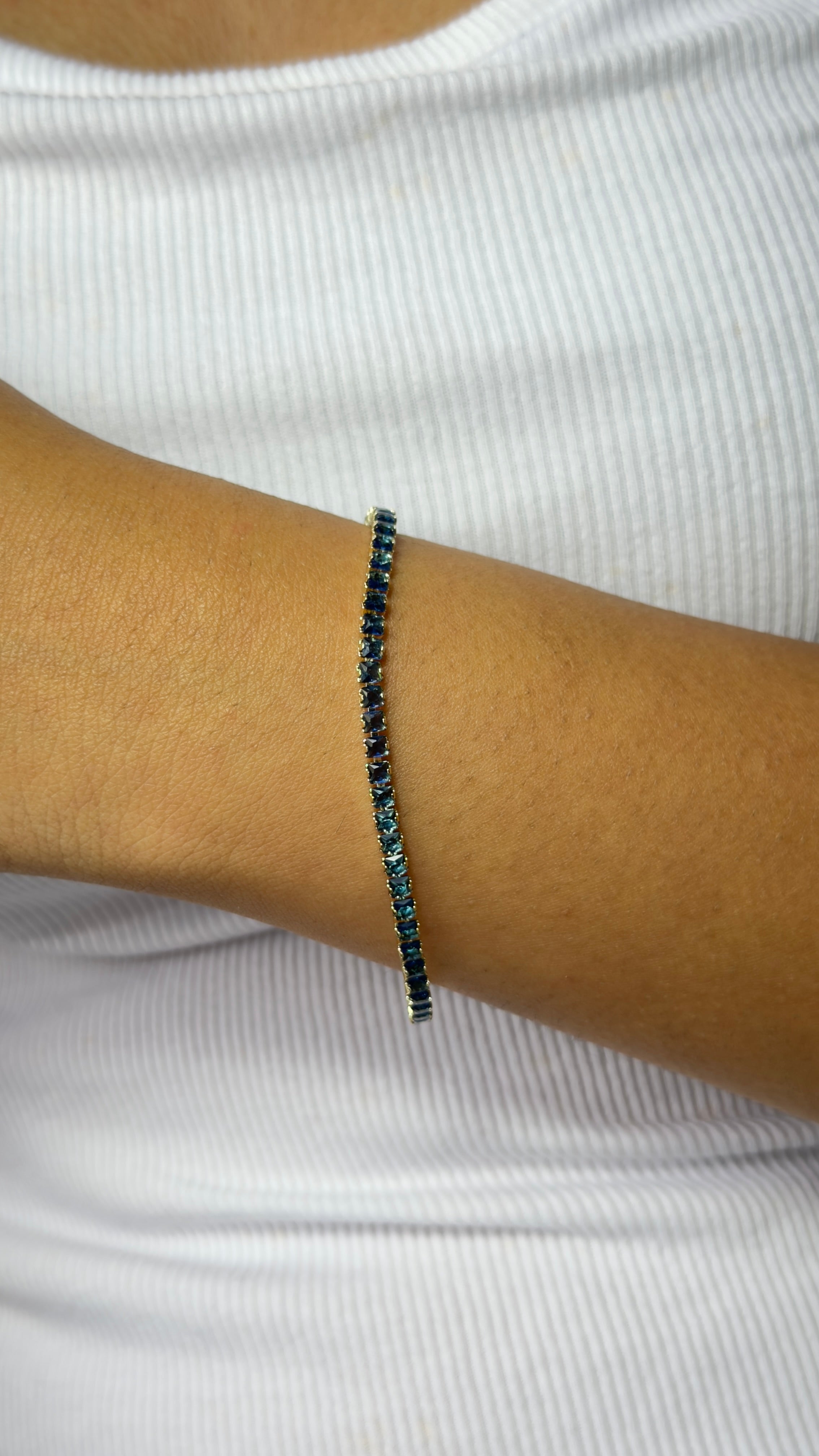 Midnight Royale Tennis Bracelet