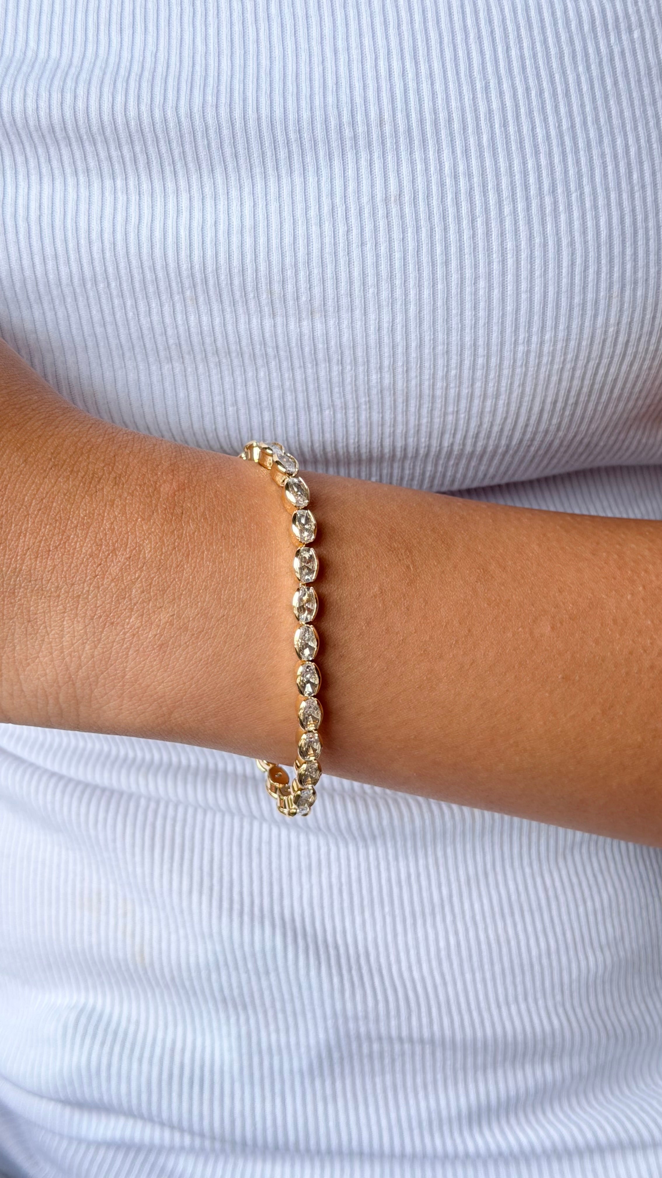 Elysian Oval Tennis Bracelet