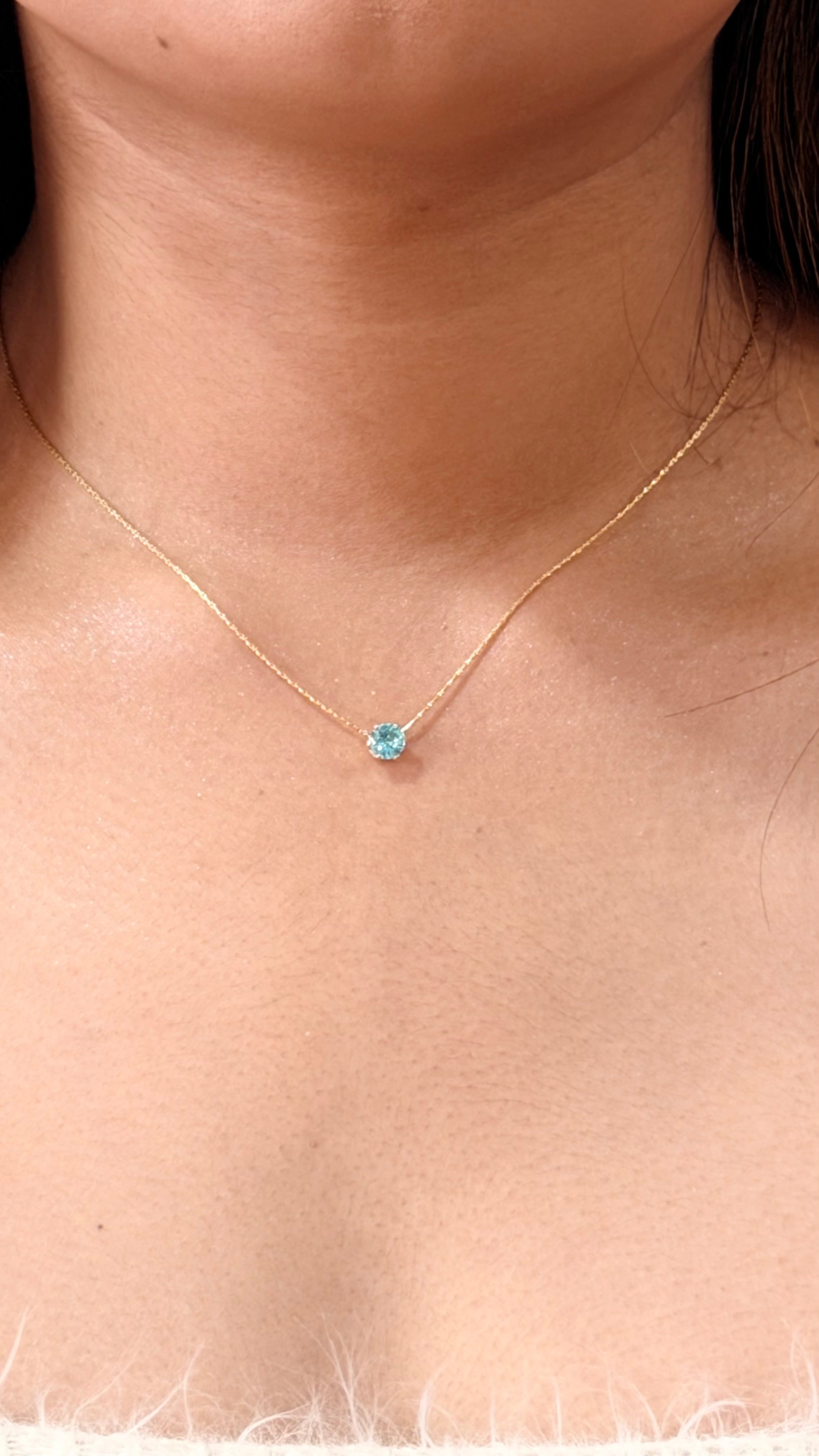 Aqua Solstice Necklace