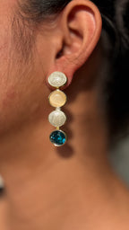Teal Muse Earrings