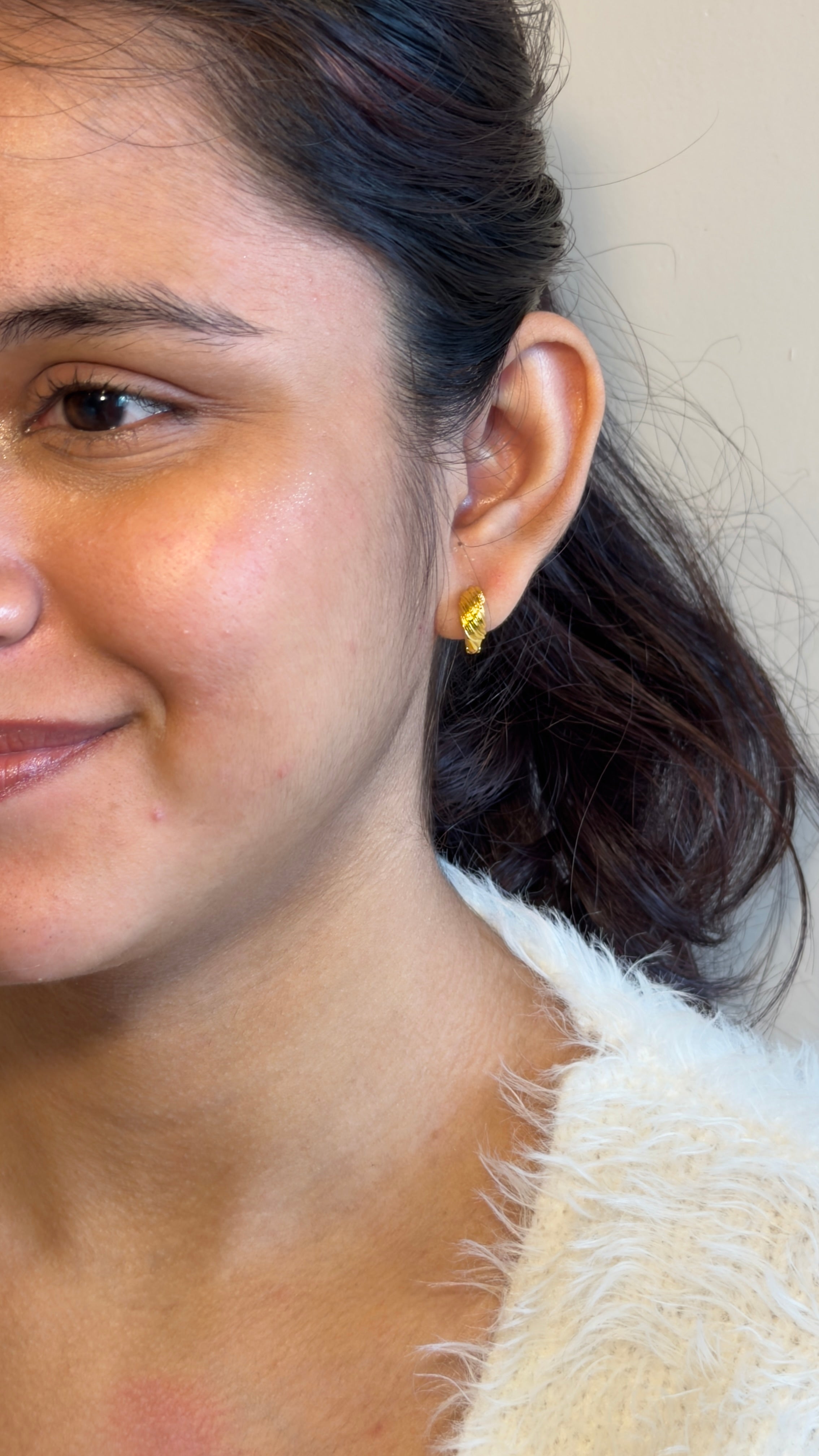 Aurelia Twist Hoops