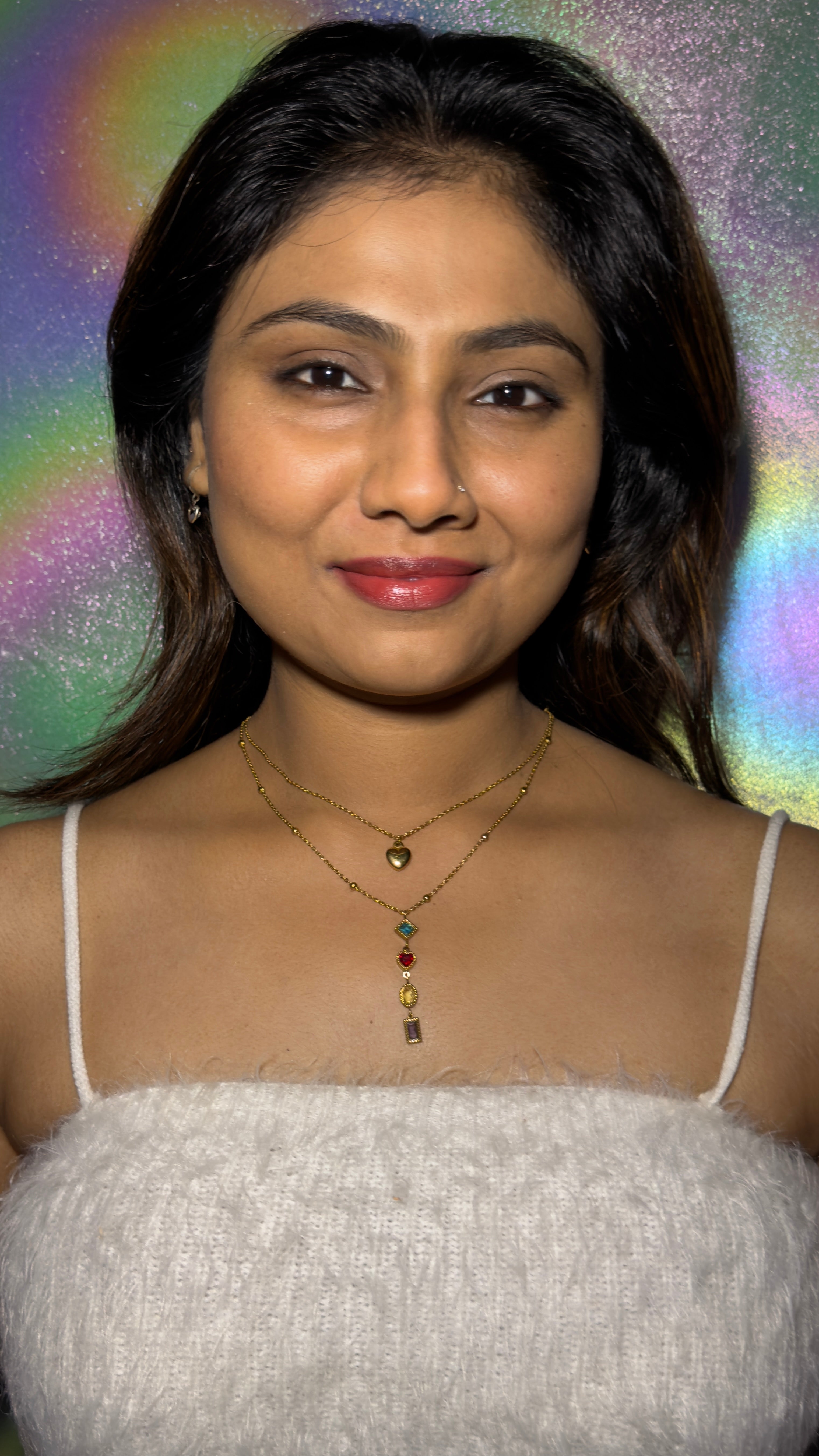 Amour Mosaic Layered Necklace