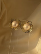 Golden Blossom Earrings