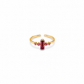 Ruby Radiance Ring