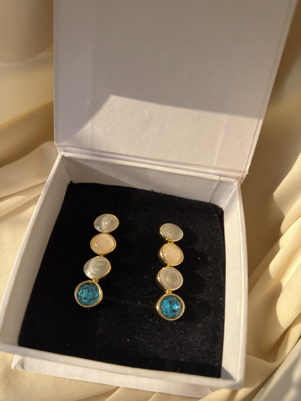 Teal Muse Earrings