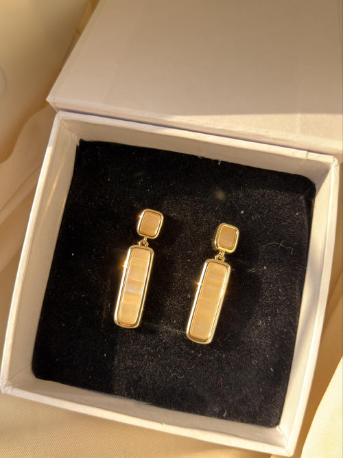 Champagne Glow Earrings