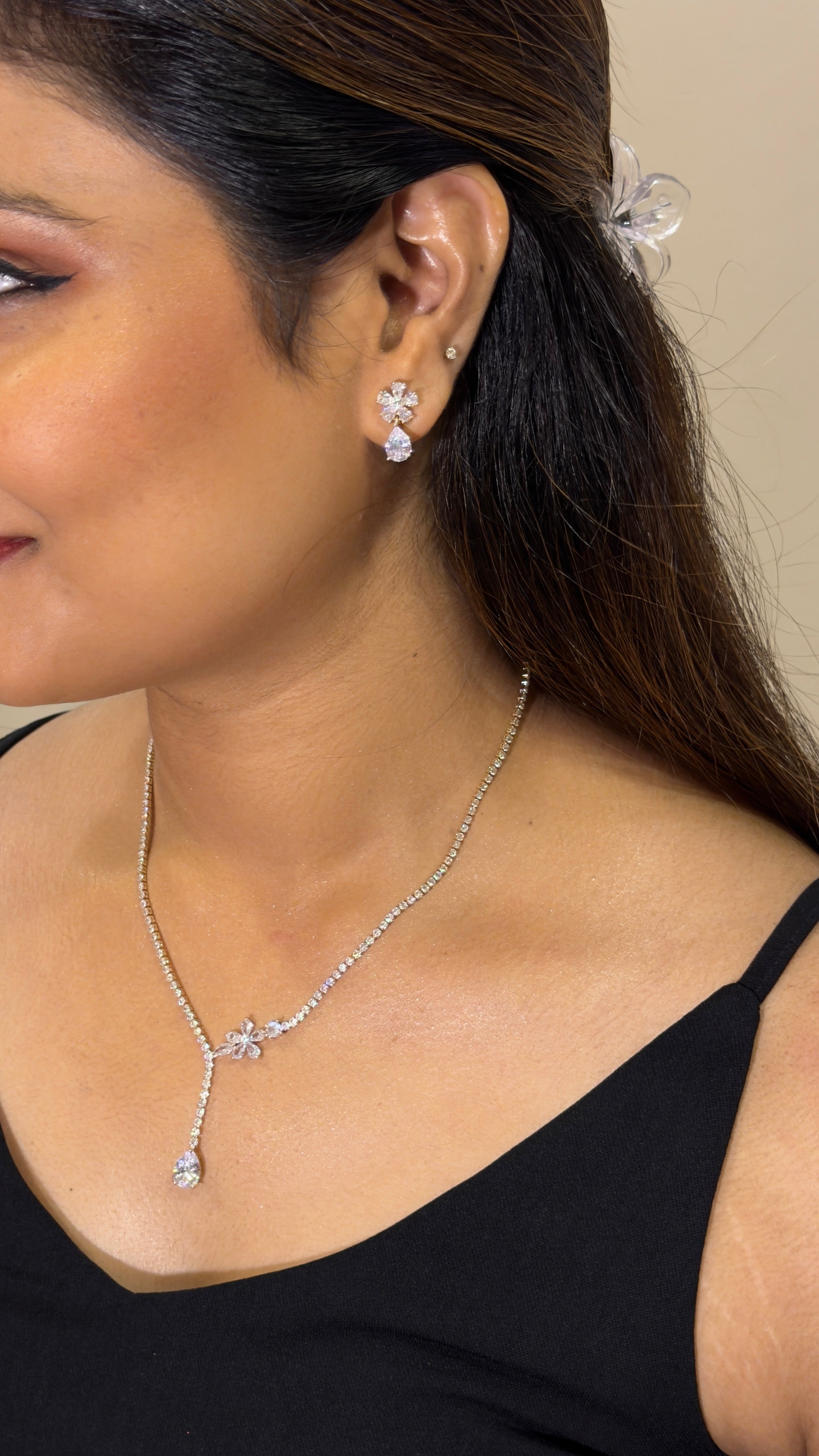 Celeste Dewdrop Necklace Set