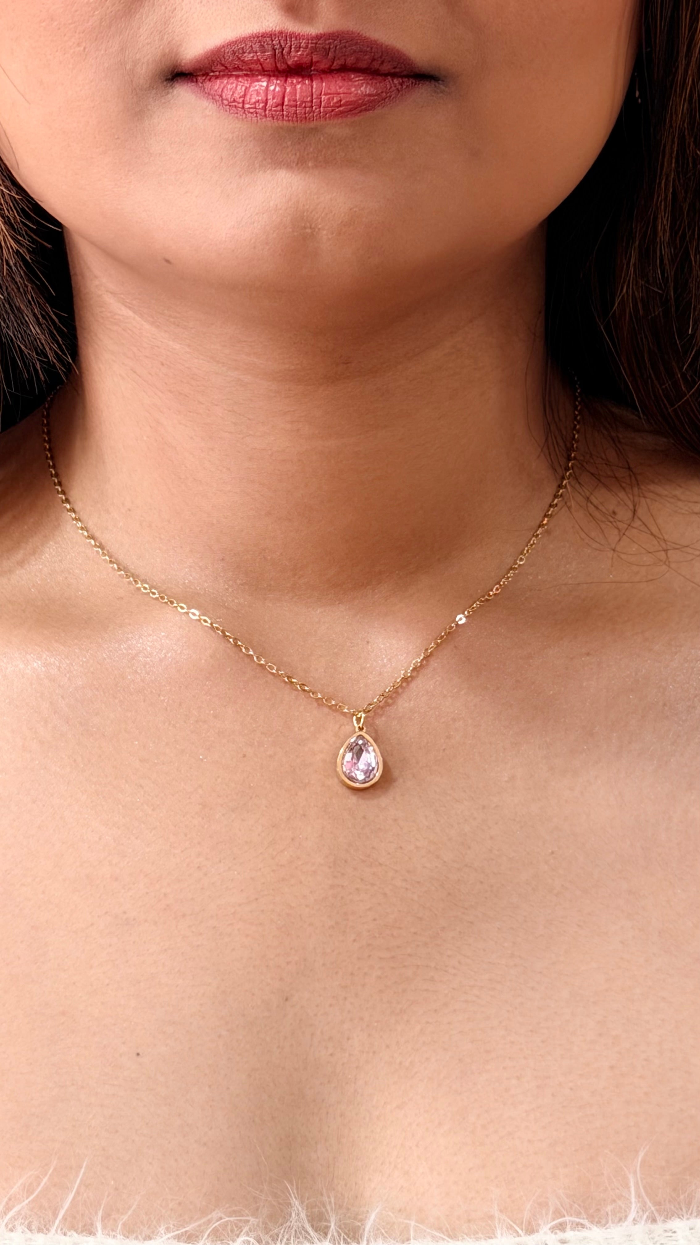 Amara Teardrop Necklace