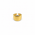 Luna Gold Cuff Ring