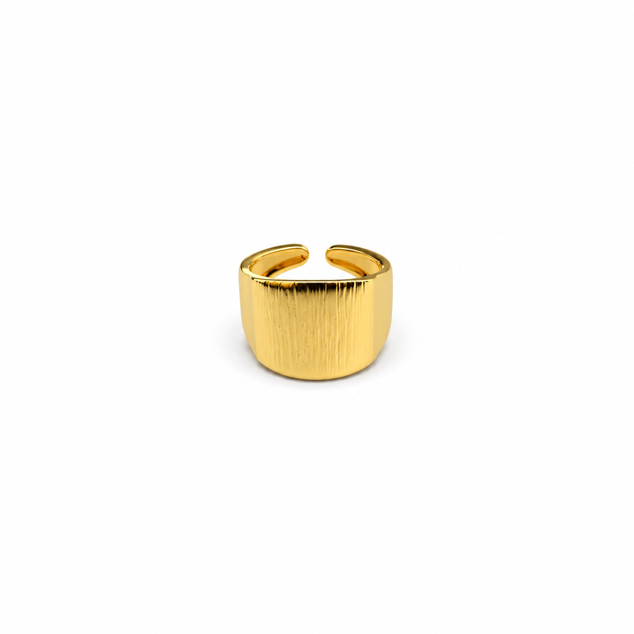 Luna Gold Cuff Ring