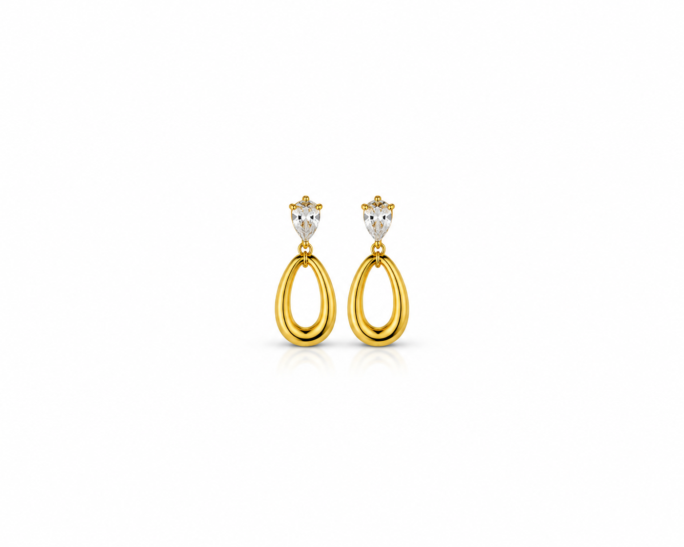 Elara Teardrop Dangle Earrings