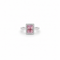 Rose Royale Halo Ring