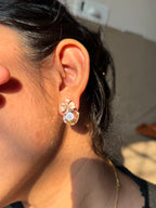 Blush Bow Earrings