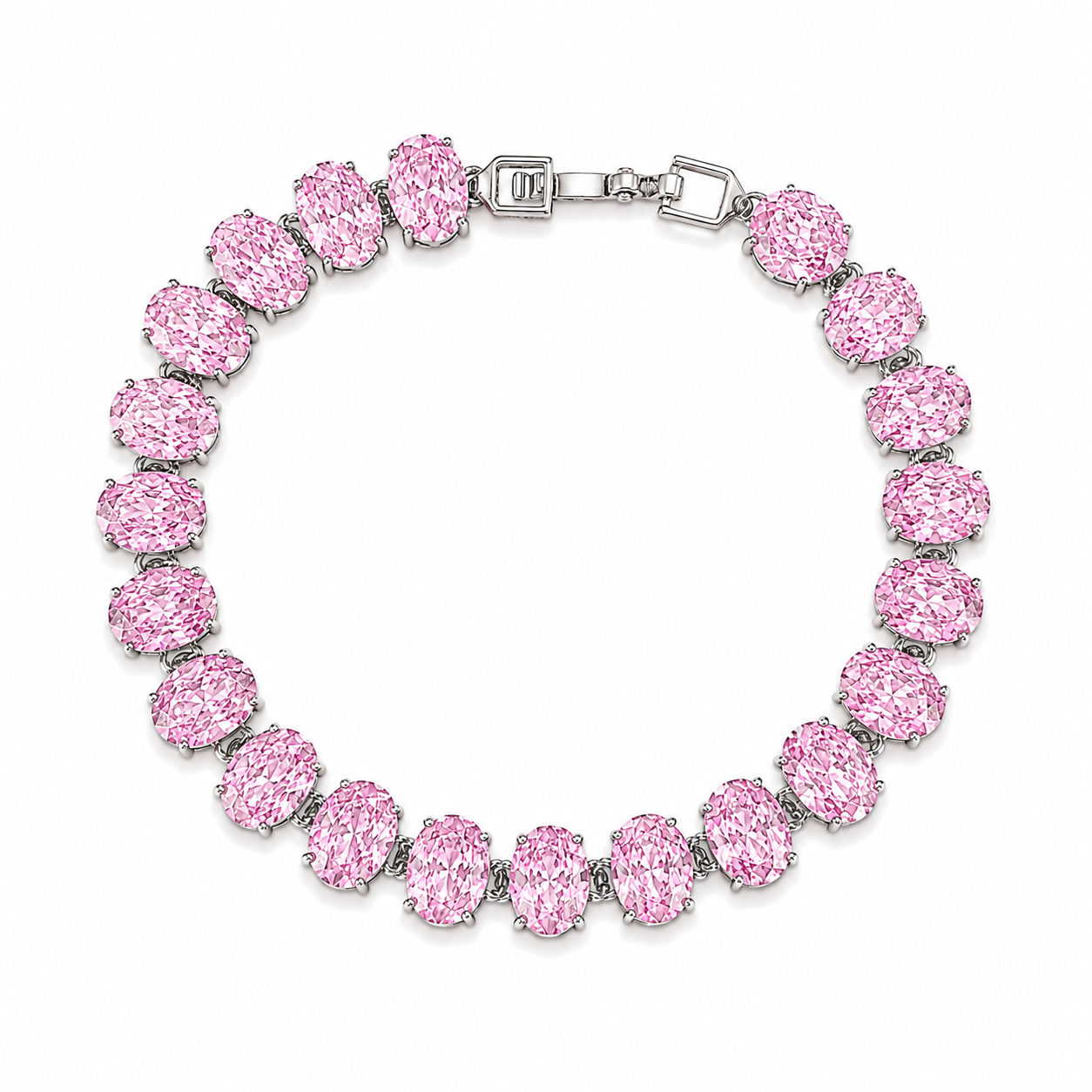 Rose Radiance Tennis Bracelet