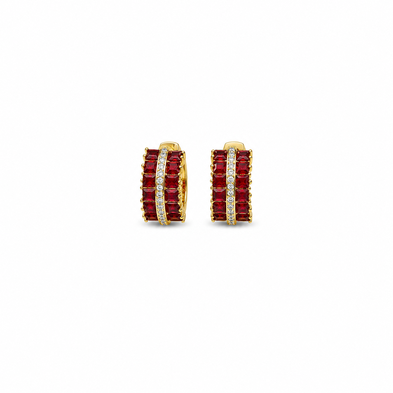 Ruby Royale Halo Hoops