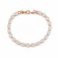 Celeste Oval Tennis Bracelet