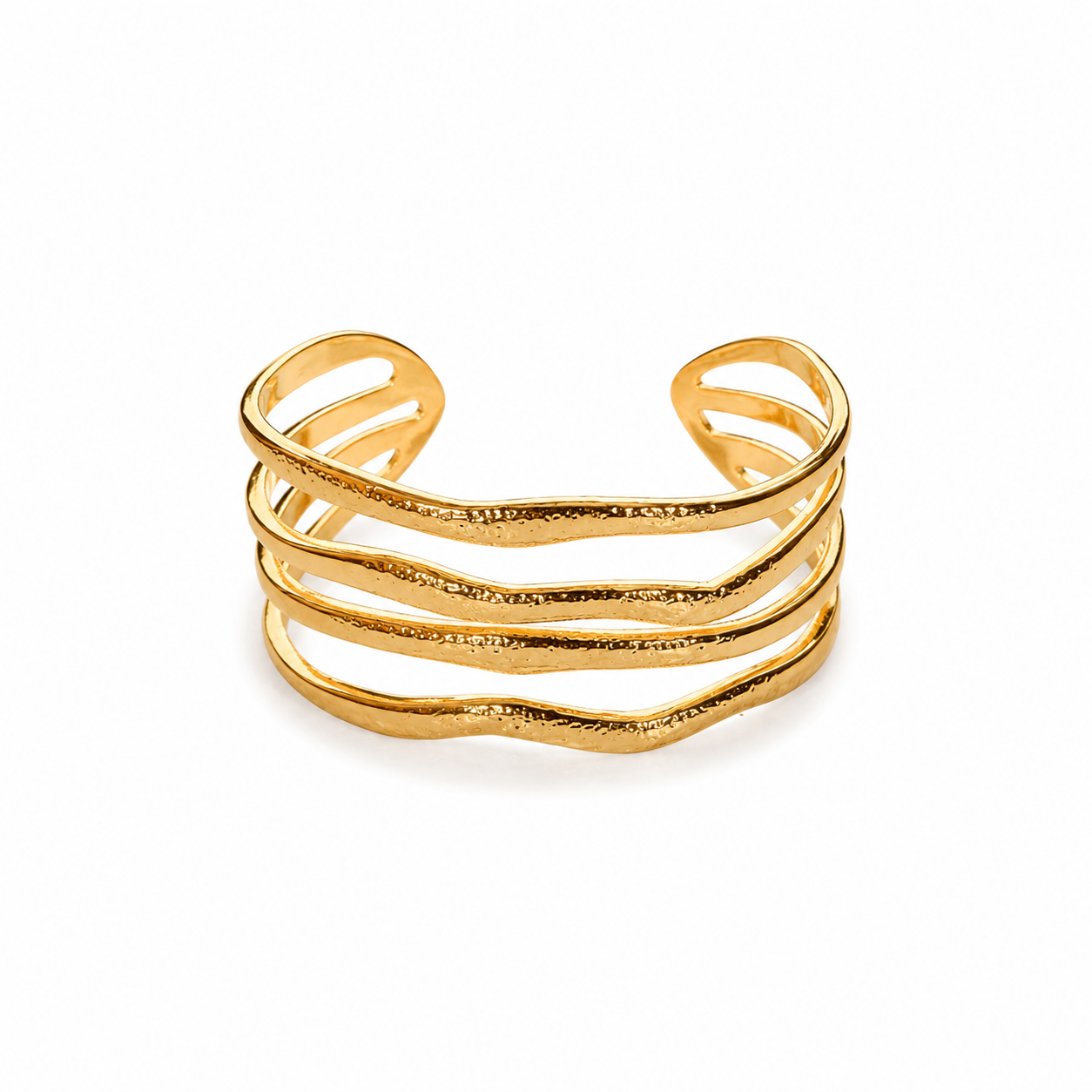 Serene Wave Cuff Kada