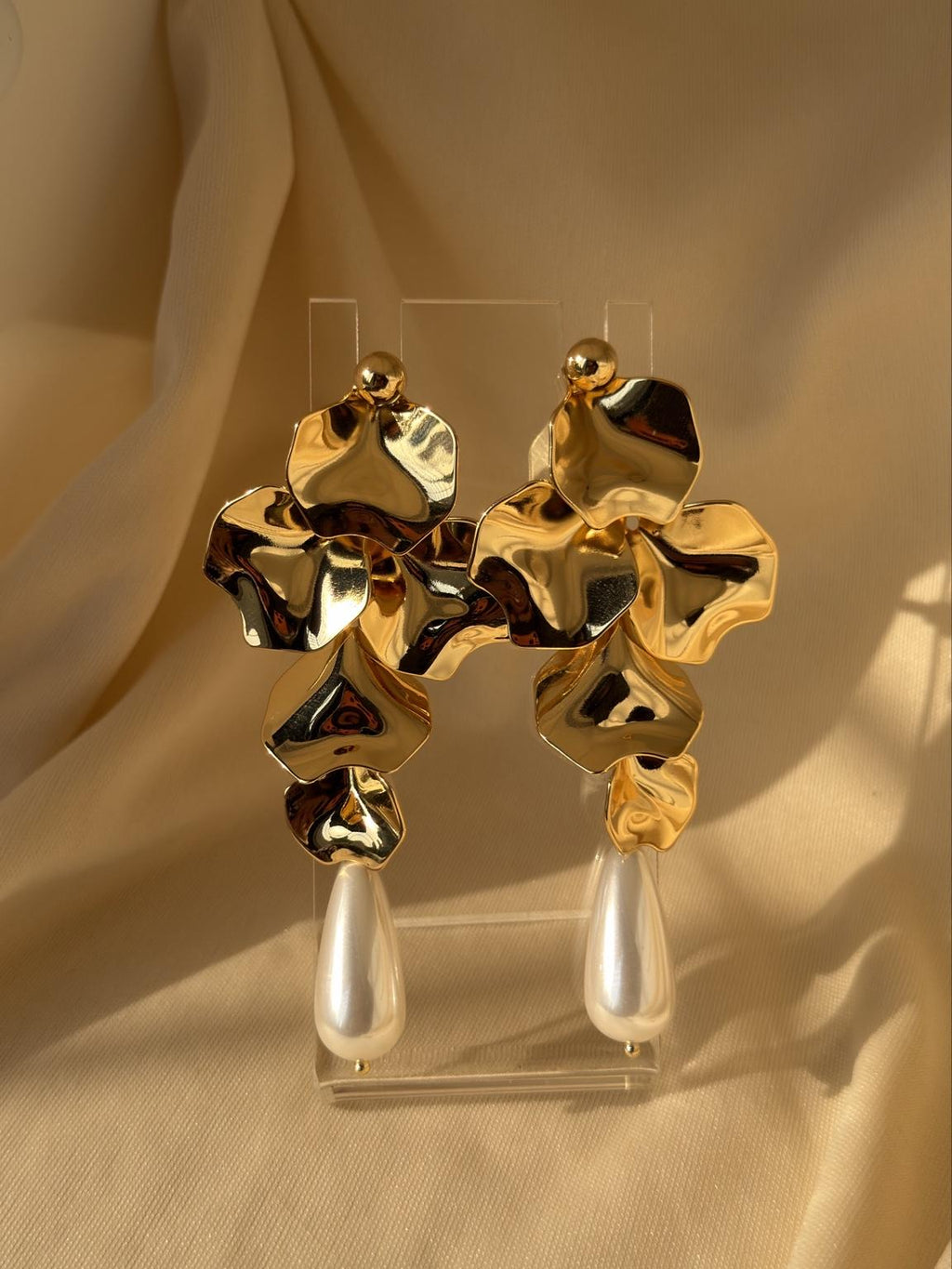Molten Pearl Earrings