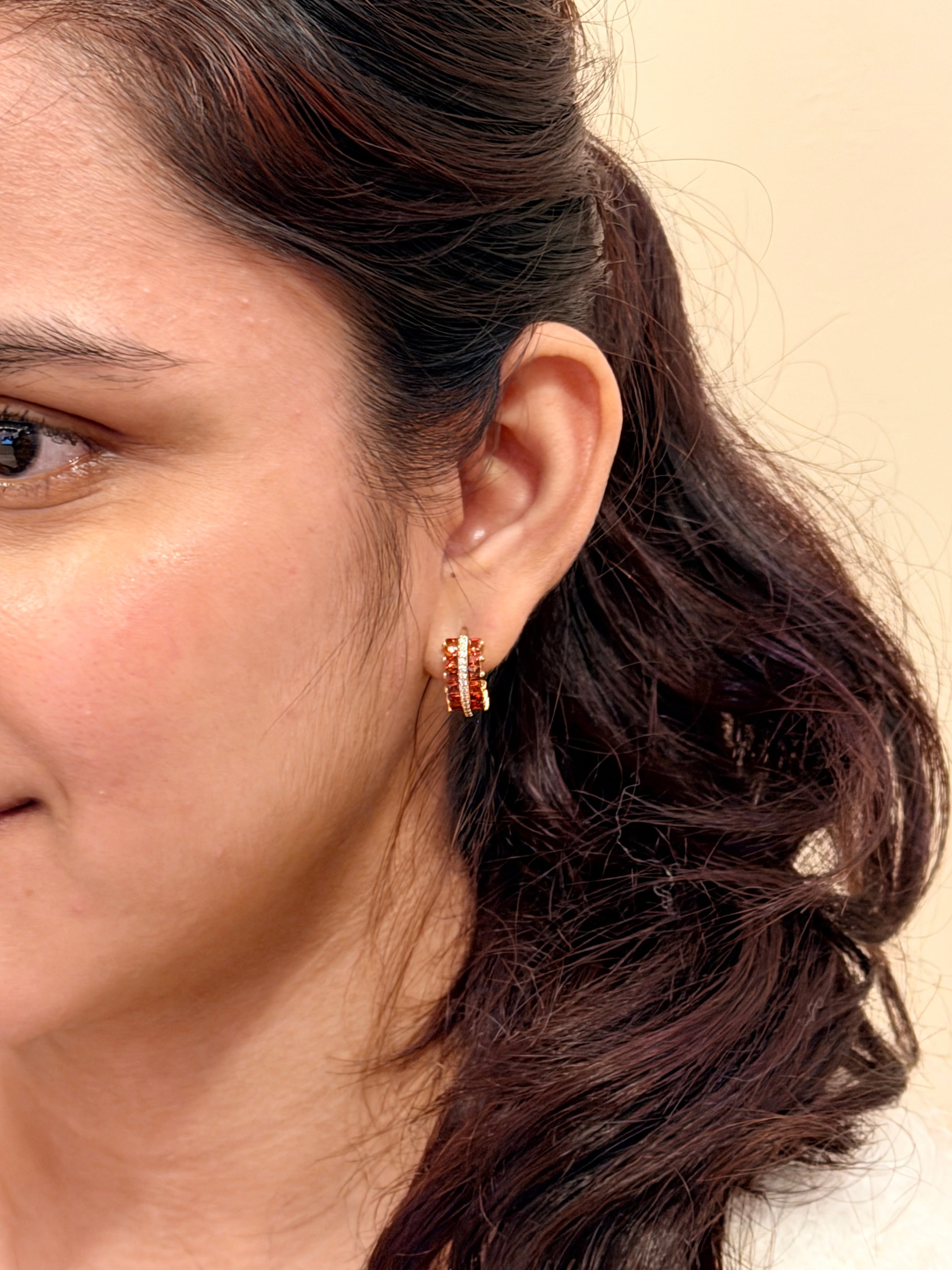 Ruby Royale Halo Hoops
