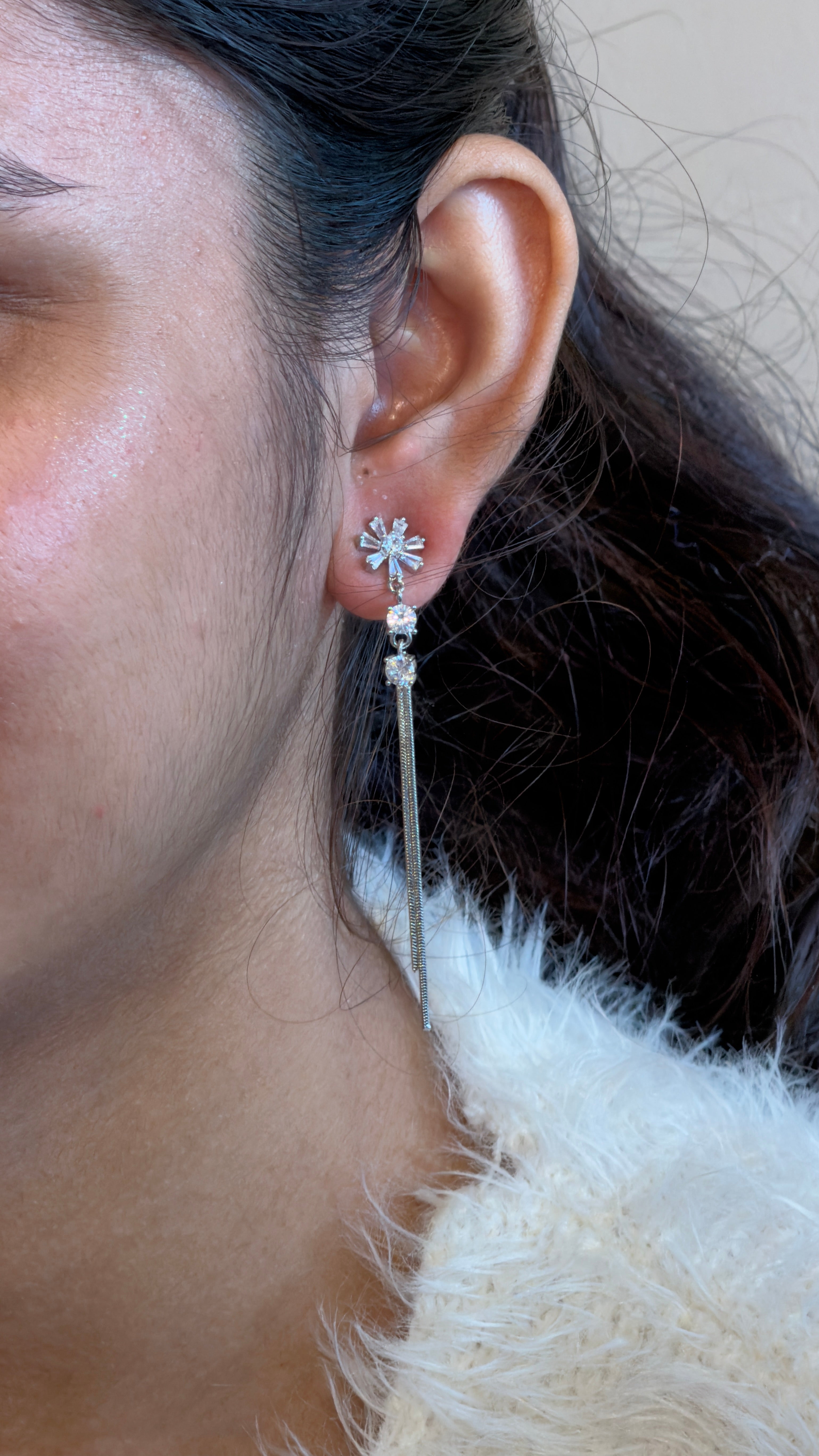 Celestial Cascade Tassel Danglers