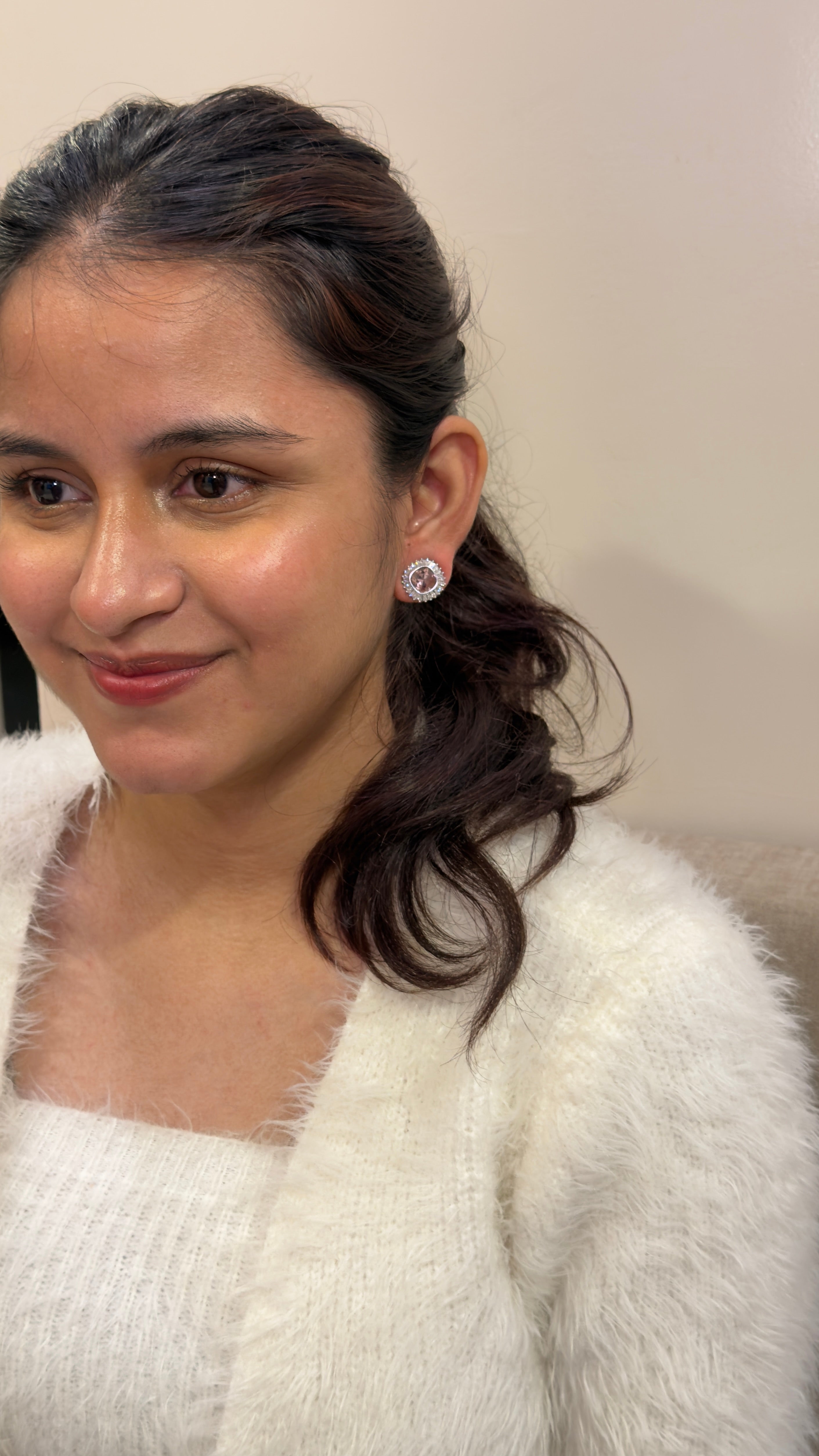 Twilight Radiance Stud Earrings