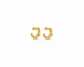 Aurelia Melted Gold Hoops