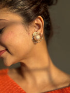 Golden Blossom Earrings