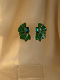 Emerald Bloom Earrings