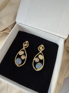 Moonstone Muse Earrings