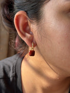 Ruby Rift Hoops