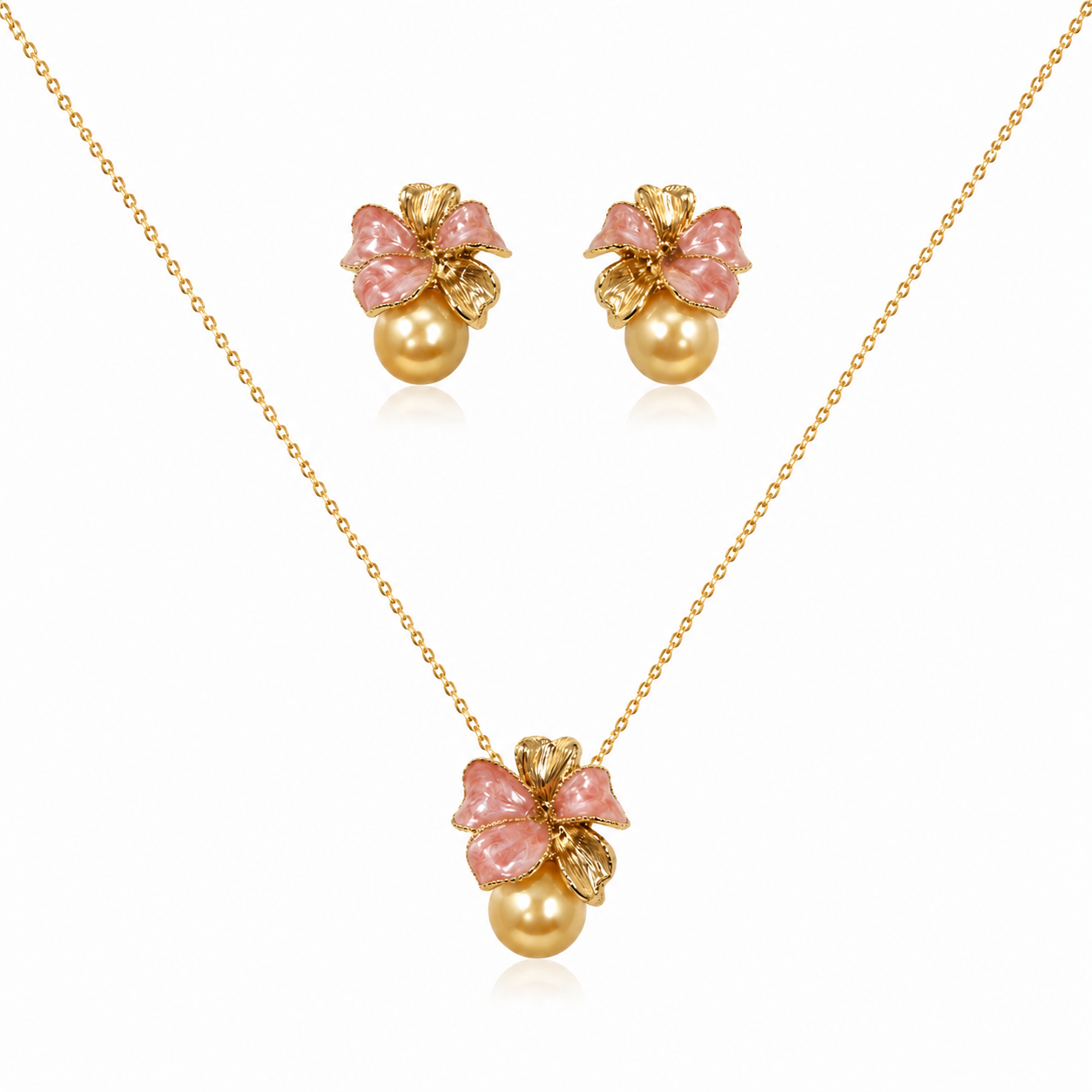 The Rose Bloom Pearl Set