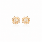 Golden Blossom Earrings