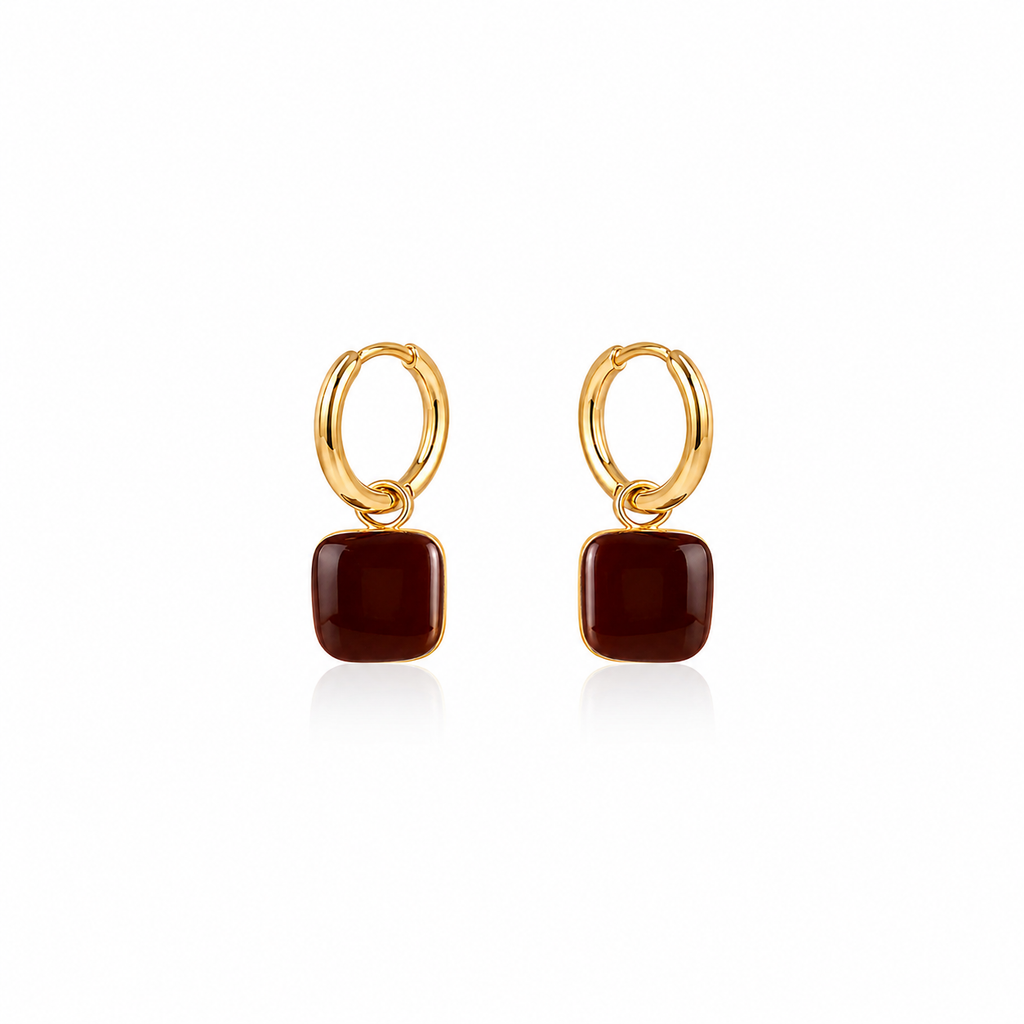 Ruby Rift Hoops