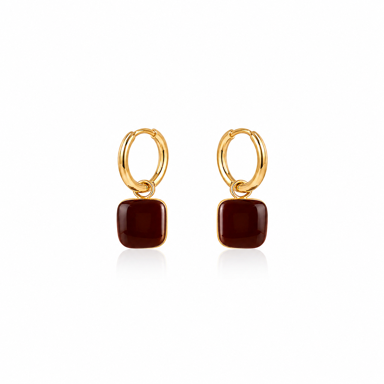 Ruby Rift Hoops