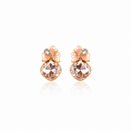 Blush Bow Earrings