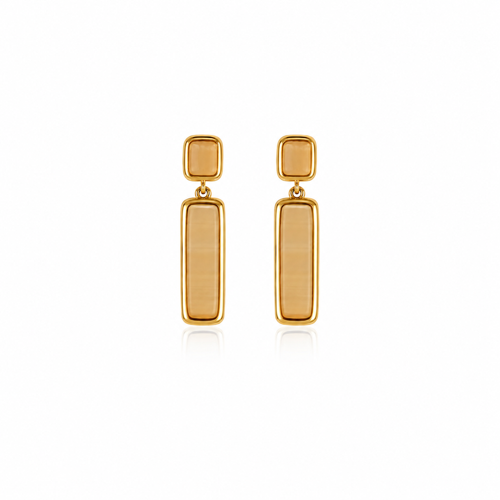 Champagne Glow Earrings