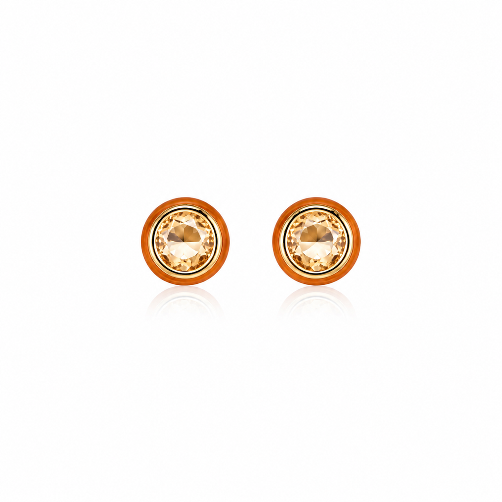 Golden Prism Earrings