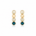 Teal Muse Earrings