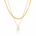 Aurora Layered Pendant Necklace