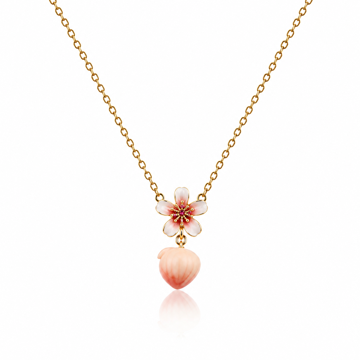 Blush Blossom Necklace
