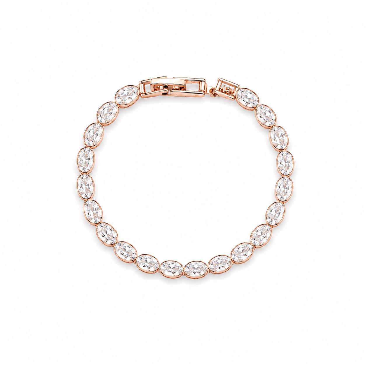 Celeste Oval Tennis Bracelet