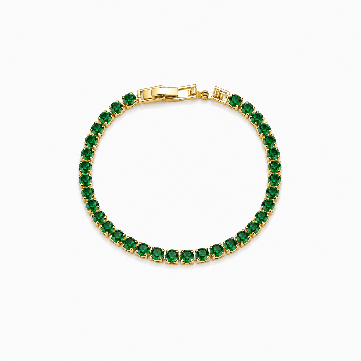 Emerald Royale Tennis Bracelet