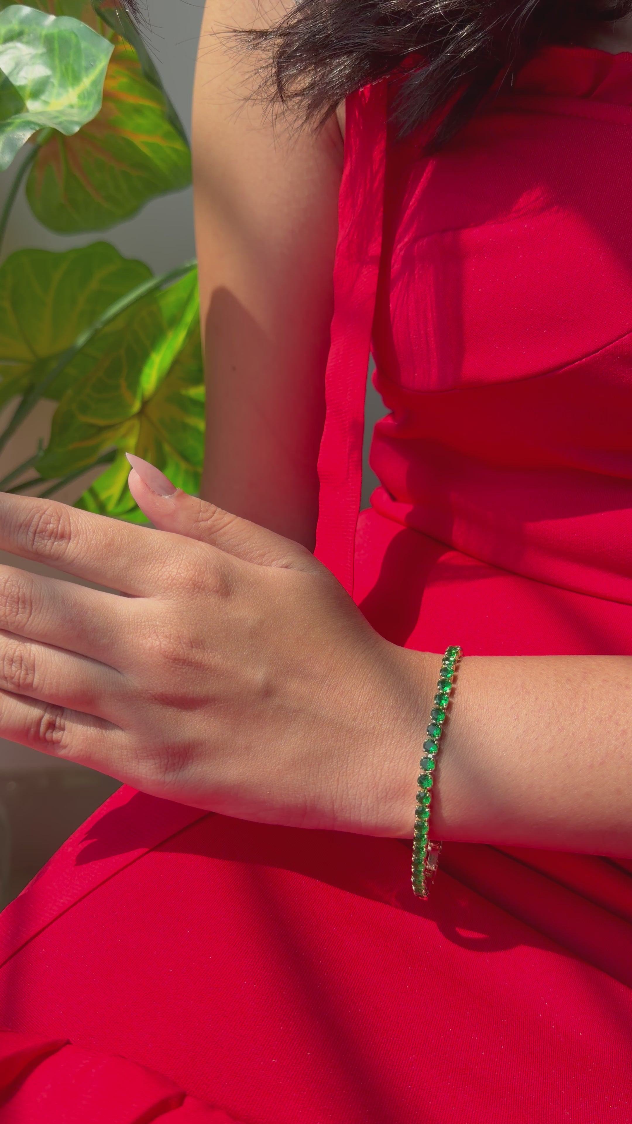 Emerald Royale Tennis Bracelet