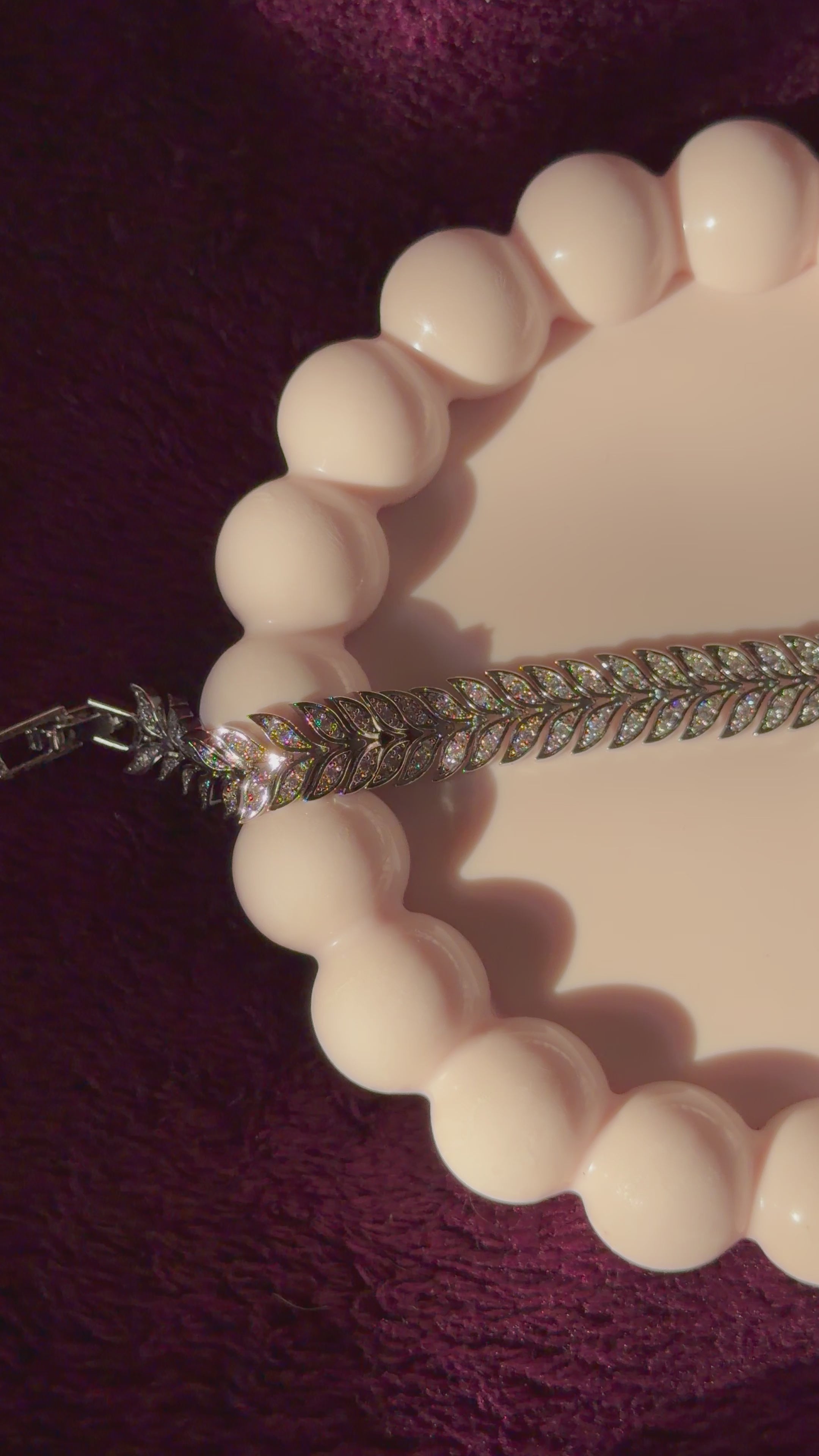 Silver Vine Bracelet