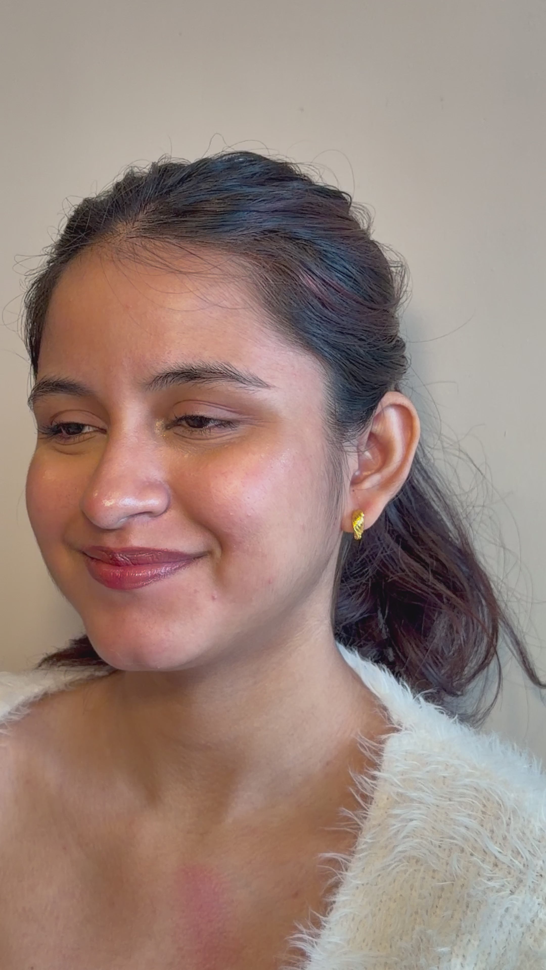 Aurelia Twist Hoops